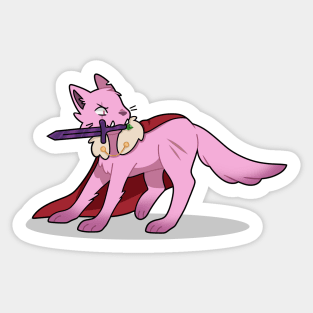 Cat Technoblade Sticker